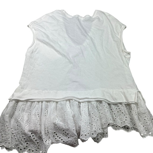 FREE PEOPLE: Always On Time Twofer Short Sleeve Oversized Shirt -Size Small - Picture 5 of 10